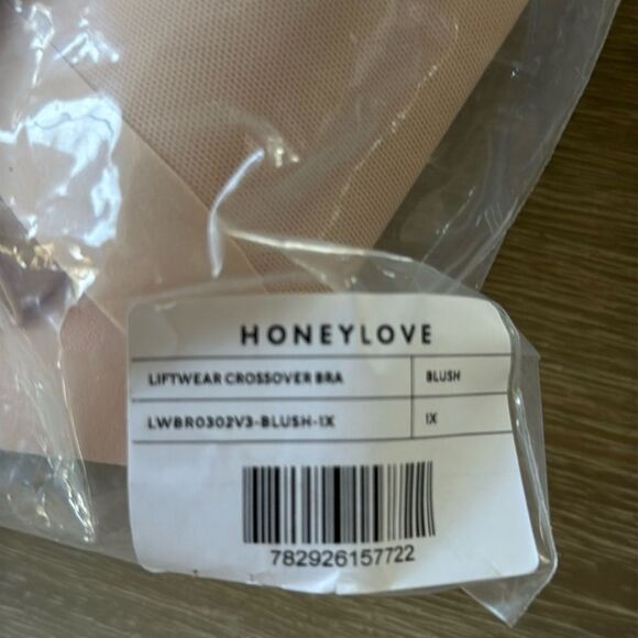 Honeylove Liftwear Crossover Bra Blush Nwt‎ in packaging - Picture 8 of 9